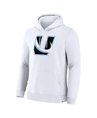 Fanatics Men's White Utah Mammoth Alternate Logo Legacy Fleece Pullover Hoodie