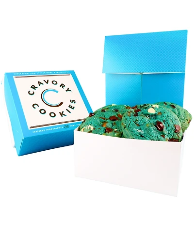 The Cravory Cookie Monster Cookies Gift Box, 6 Cookies