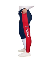 Wear by Erin Andrews Women's Navy/Red New England Patriots Color Block Leggings
