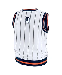 Wear by Erin Andrews Women's White Detroit Tigers Sporty Tank Top