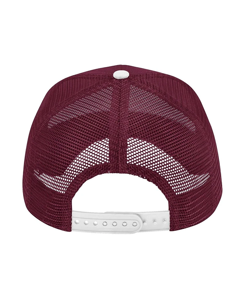 Colosseum Men's Maroon UChicago Maroons Wyatt Primary Team Trucker Adjustable Hat
