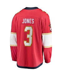 Fanatics Men's Seth Jones Red Florida Panthers Home Breakaway Jersey