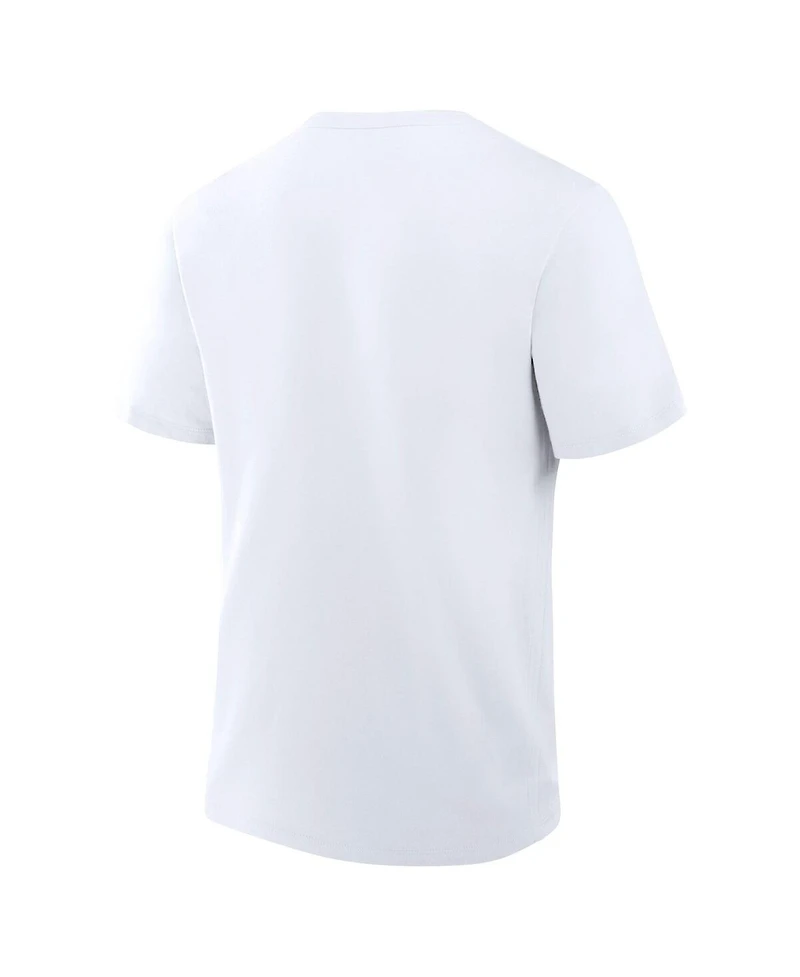 Fanatics Men's White Utah Mammoth Wordmark Legacy T-Shirt