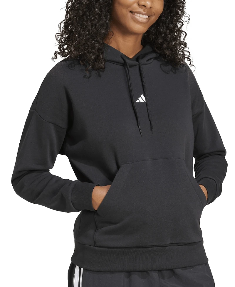 adidas Women's Essentials Long-Sleeve Logo Hoodie