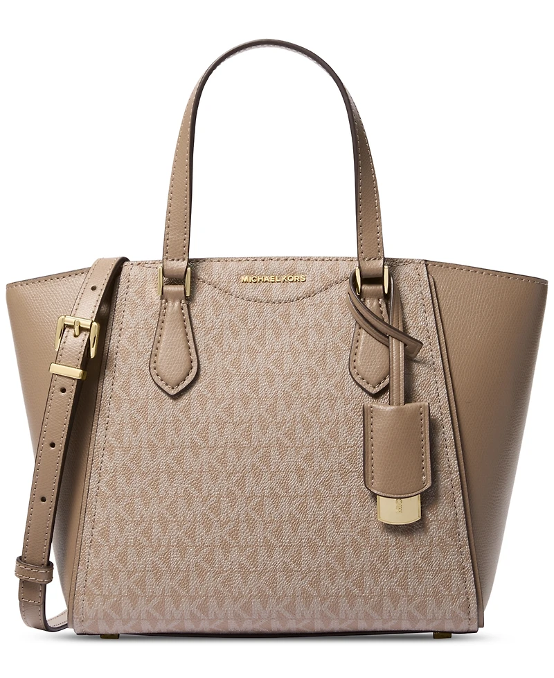 Michael Kors Taryn Convertible Top Zip Tote Crossbody Bag