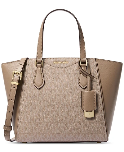 Michael Kors Taryn Convertible Top Zip Tote Crossbody Bag