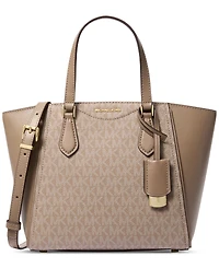 Michael Kors Taryn Convertible Top Zip Tote Crossbody Bag