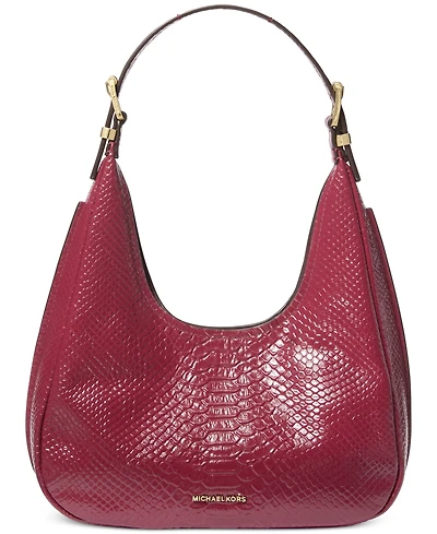Michael Michael Kors Nolita Small Leather Hobo Shoulder Bag