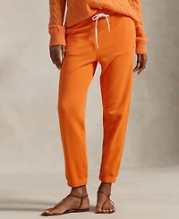 Polo Ralph Lauren Women's Lightweight Fleece Drawstring Sweatpants