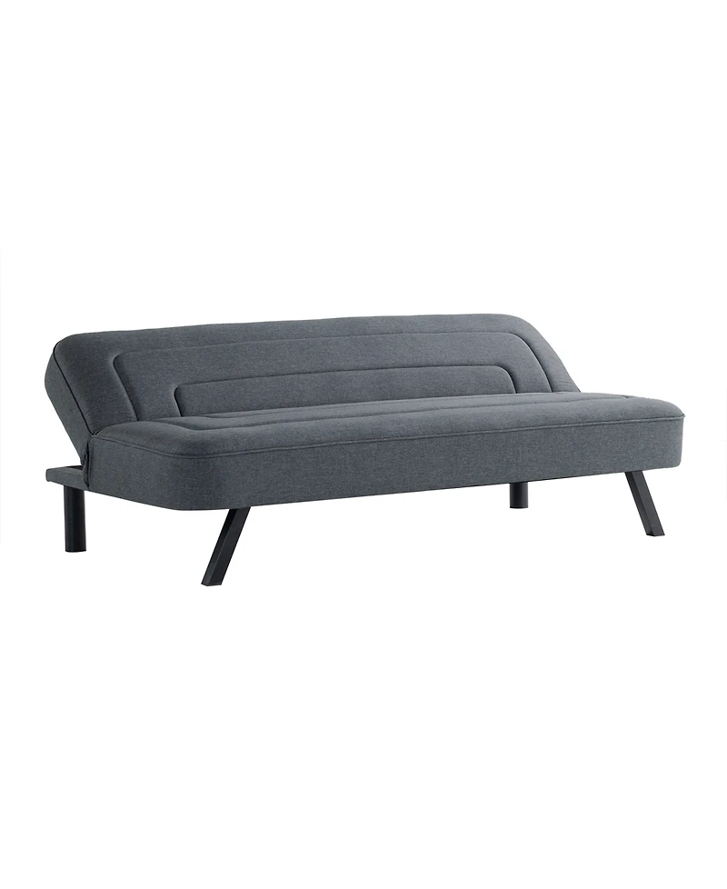 Serta 66.1" Polyester Forrest Convertible Futon