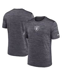 Nike Men's Black Las Vegas Raiders Big Tall Sideline Velocity Performance T-Shirt