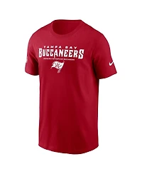 Nike Men's Red Tampa Bay Buccaneers Sideline Performance T-Shirt