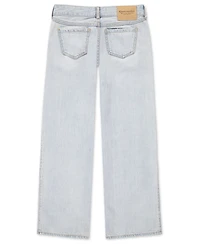 abercrombie kids Girls Low-Rise Embroidered Baggy Jeans