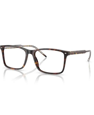 Giorgio Armani Men's Rectangle Eyeglasses