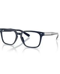 B by Brooks Brothers Men's Rectangle Eyeglasses