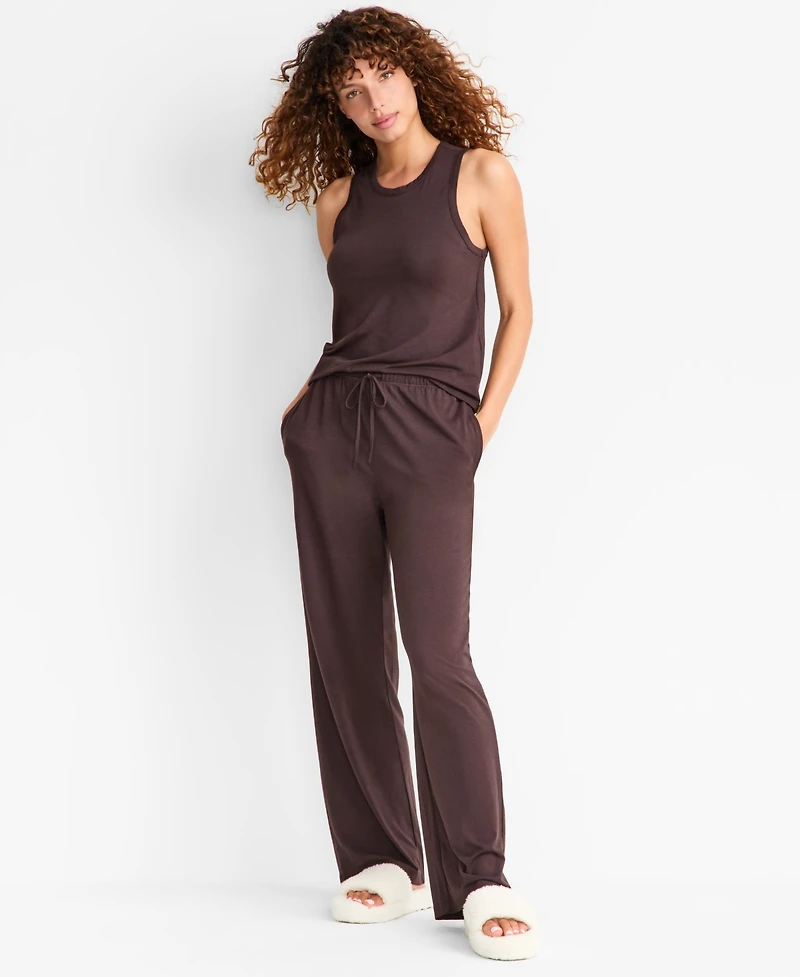 State of Day Women's Solid Knit Tank Pajama Set, Xs-3X, Macy's Exclusive