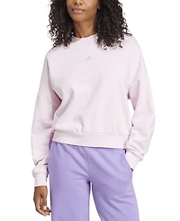 adidas Women's Essentials Crewneck Small-Logo Sweatshirt