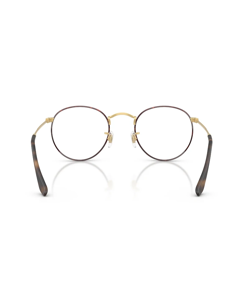 Ray-Ban Unisex Round Metal Optics Eyeglasses, RB3447V