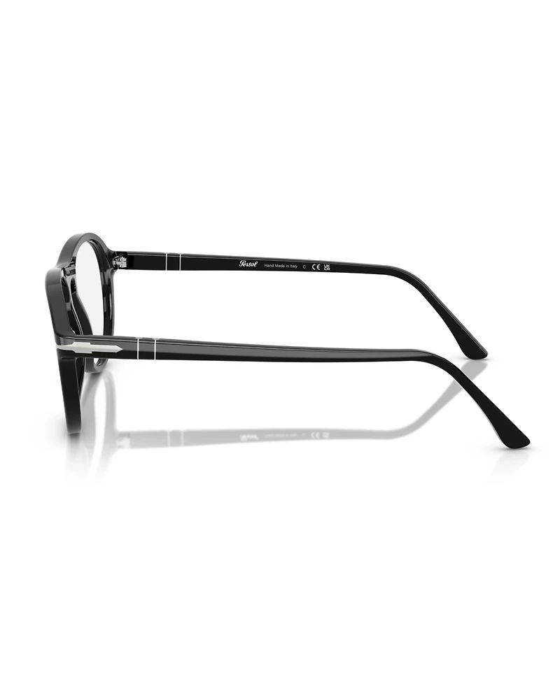 Persol Unisex Pilot Eyeglasses, PO3371V
