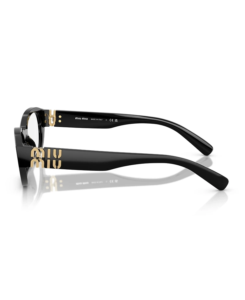 Miu Miu Women's Irregular Eyeglasses