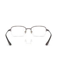 B by Brooks Brothers Men's Rectangle Eyeglasses, BB1121