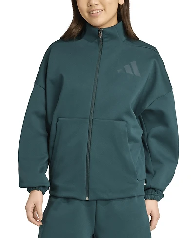 adidas Women's Z.n.e. Zip-Front Long Sleeve Track Jacket