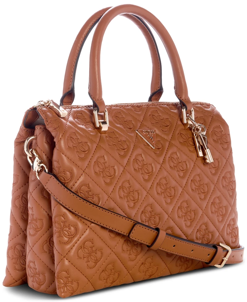 Guess Adelasia Multi Compartment Small Satchel