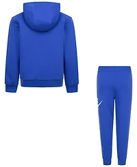 Nike Little Boys Club Fleece 2-Piece Set Logo Hoodie & Sweatpants