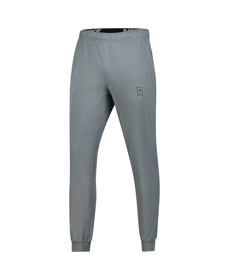 Nike Men's Heather Gray St. Louis Cardinals Travel Performance Pants