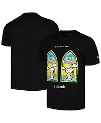 Men's and Women's Freeze Max Peanuts Snoopy A Friend T-shirt