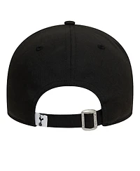 New Era Men's Black Tottenham Hotspur Rainbow Wordmark Adjustable 9FORTY Hat