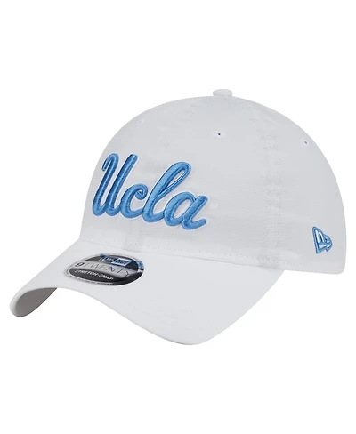 New Era Men's White Ucla Bruins Active Ripstop 9TWENTY Adjustable Hat