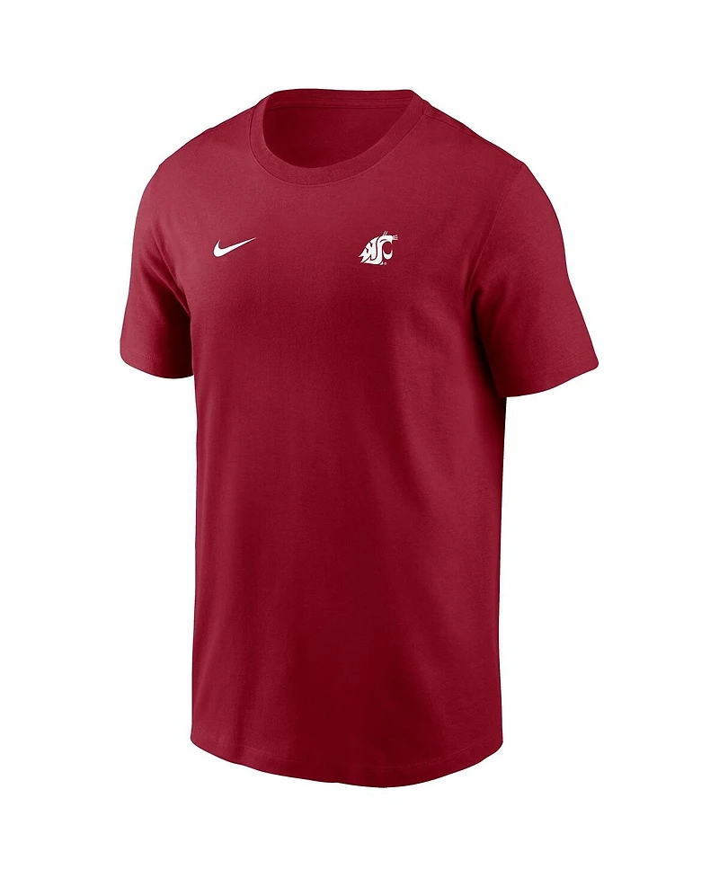 Nike Men's Crimson Washington State Cougars 2025 Sideline Legend Performance T-Shirt