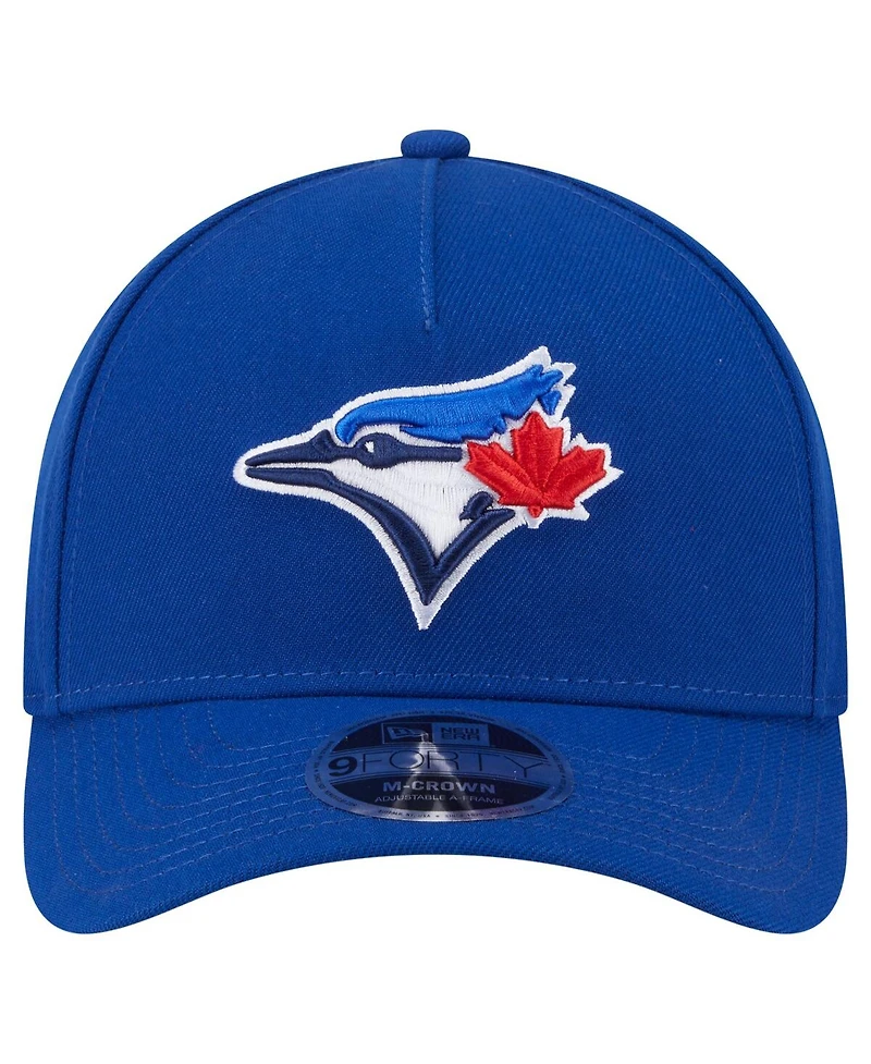 New Era Men's Royal Toronto Blue Jays 9FORTY M-Crown Adjustable Hat