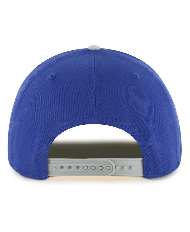 '47 Men's Blue/Gray Dallas Mavericks Drop Shadow Rope Hitch Adjustable Hat