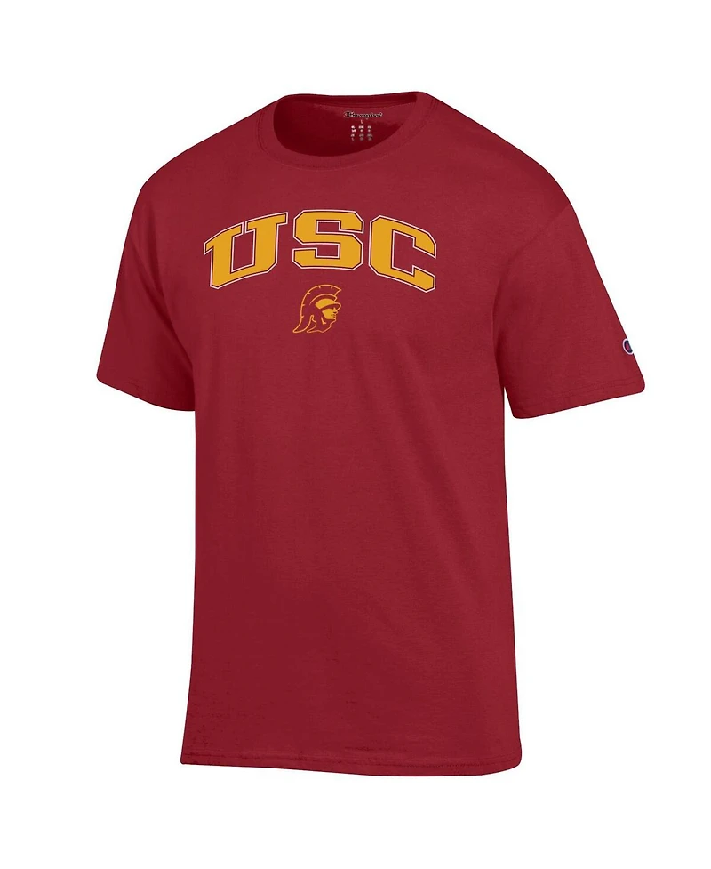 Champion Men's Cardinal Usc Trojans Arch Over Logo T-Shirt