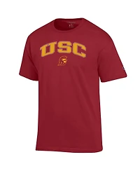 Champion Men's Cardinal Usc Trojans Arch Over Logo T-Shirt