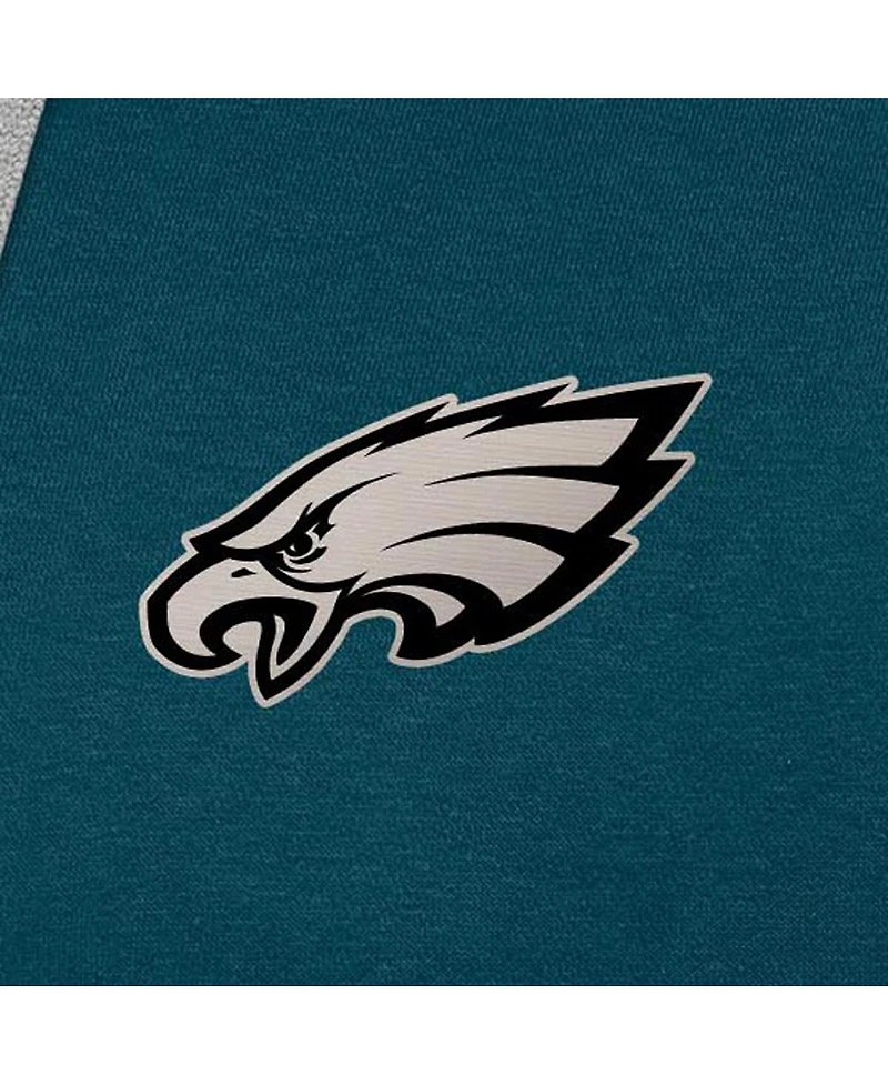 Antigua Men's Midnight Green Philadelphia Eagles Victory Pullover Hoodie
