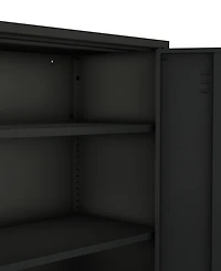 Manhattan Comfort Naomi 31.5" Modern 3-Shelf Accent Cabinet