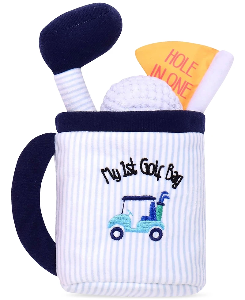 Little Me Baby Boys My First Golf Bag Plush Play Set