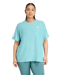 adidas Plus Own The Run Crew Neck T-Shirt