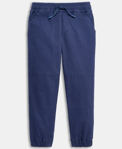 Epic Threads Toddler Boys Drawstring Twill Jogger Pants, Created for Macy's