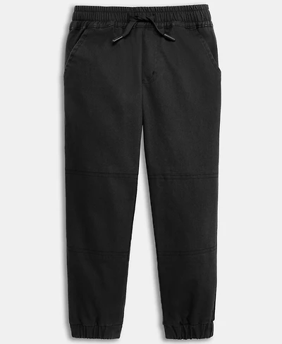 Epic Threads Toddler Boys Drawstring Twill Jogger Pants, Created for Macy's