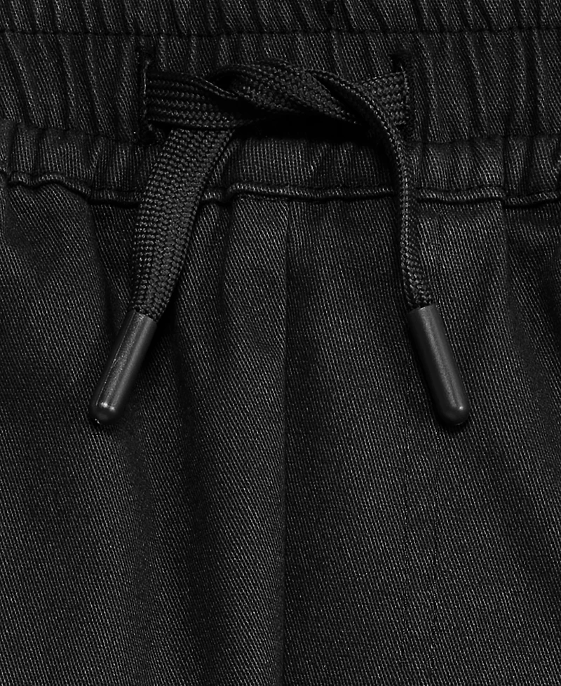 Epic Threads Toddler Boys Drawstring Twill Jogger Pants, Created for Macy's