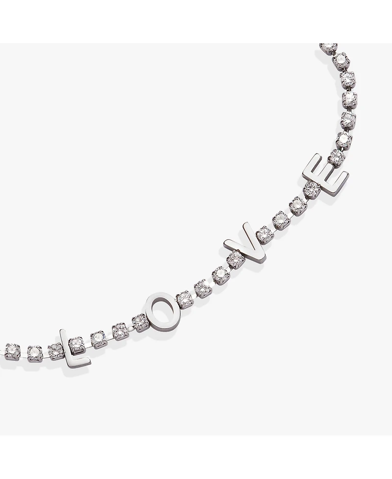 Alex and Ani Love Tennis Bracelet