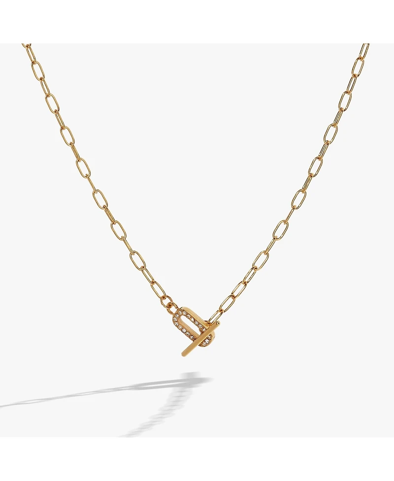 Pave Toggle Necklace