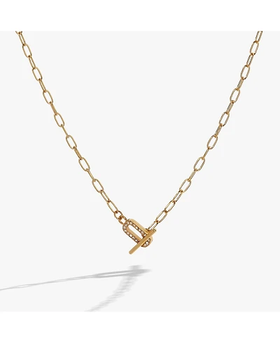 Pave Toggle Necklace