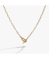 Pave Toggle Necklace
