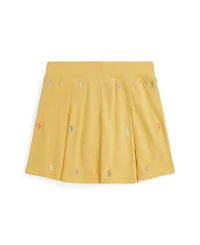 Polo Ralph Lauren Big Girls Pony Pleated Mesh Skort