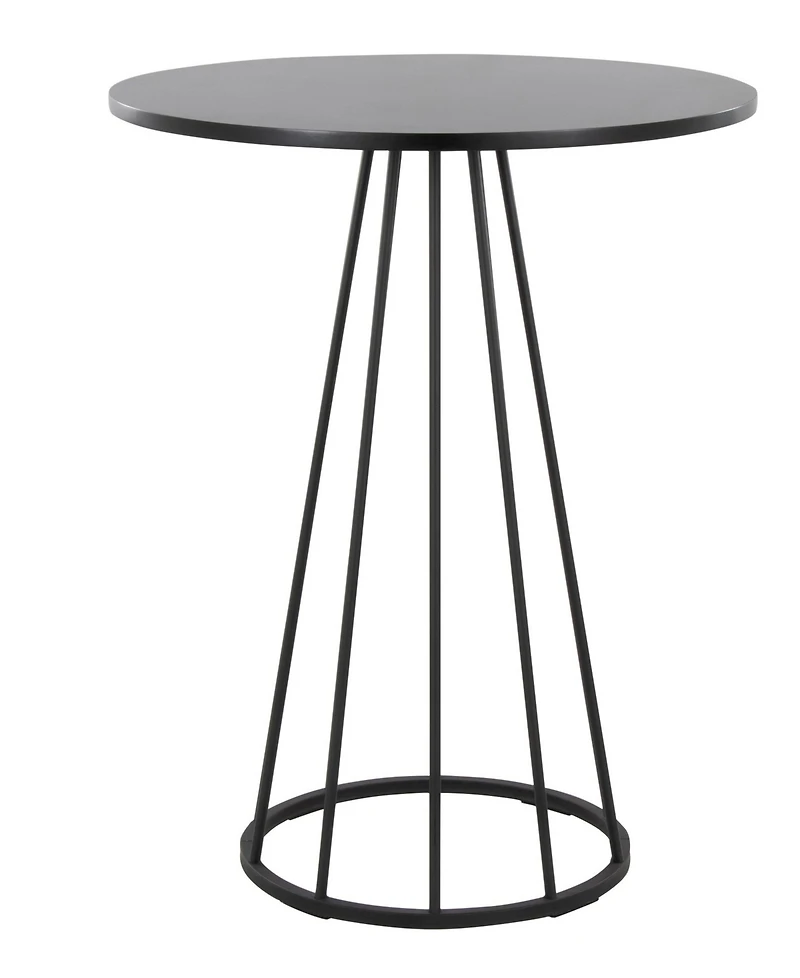 LumiSource 36" Wood Canary Cosmo Contemporary Counter Table